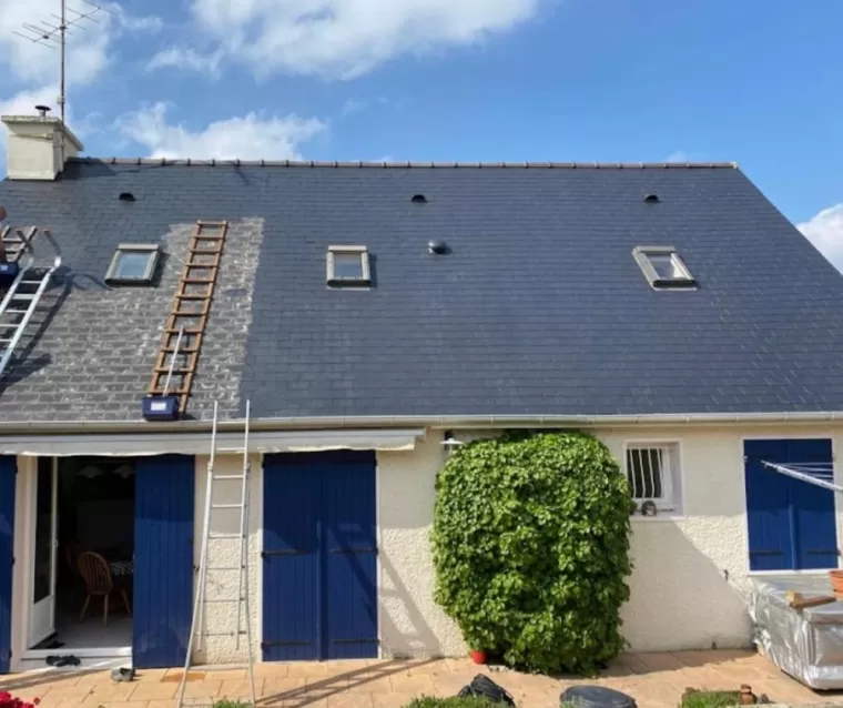 Traitement hydrofuge de toiture à Lorient