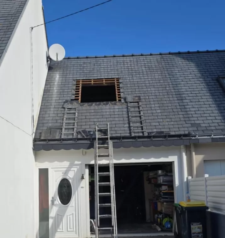 pose de velux à Lorient