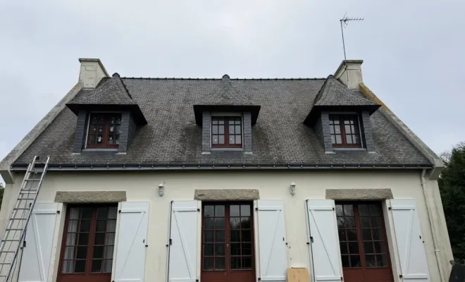 Nettoyage et résine sur toiture à Lorient, Lorient, COUVREUR.TA